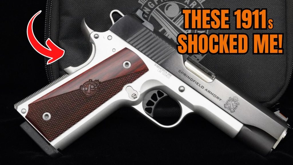 5 PREMIUM 1911 Pistols That Are Surprisingly Affordable