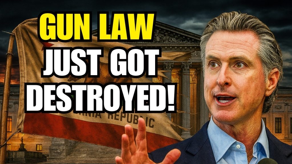 BREAKING: California’s Gun Law Just Got EXPOSED in Court – You Won’t Believe What Happened!